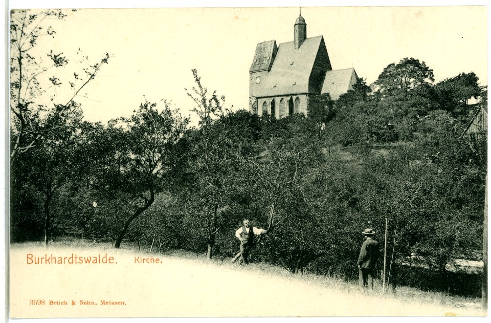 03698-Burkhardswalde-1903-Kirche-Brück & Sohn Kunstverlag