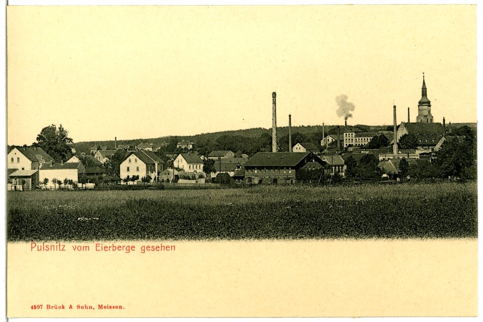 04597-Pulsnitz-1903-Pulsnitz vom Eierberg gesehen-Brück & Sohn Kunstverlag