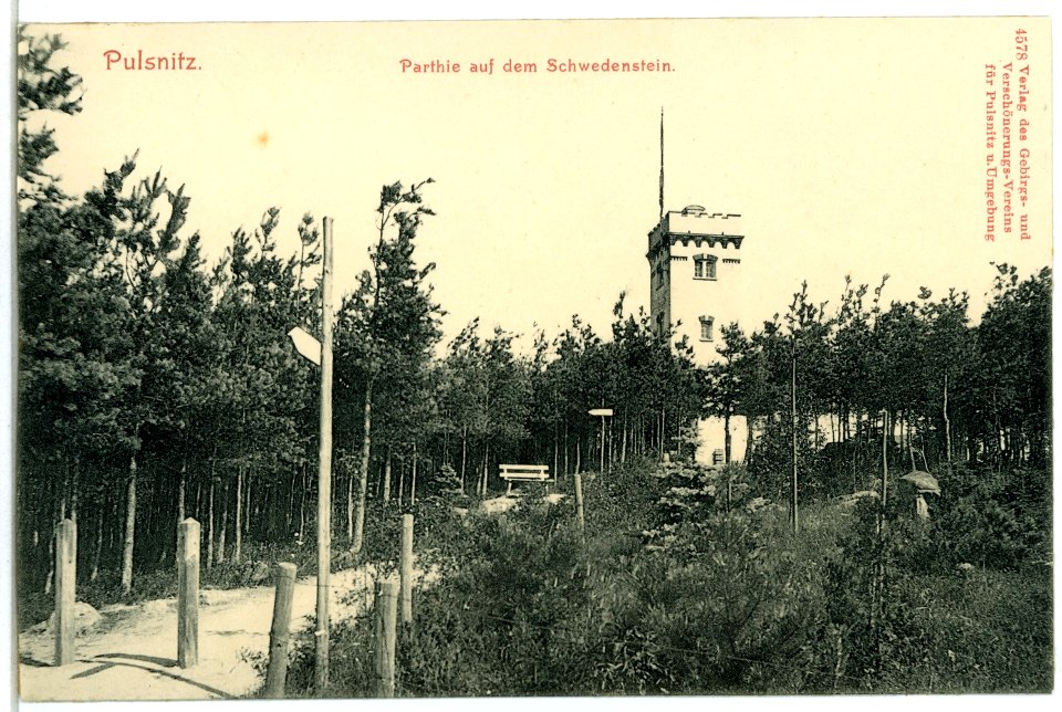 04578-Pulsnitz-1903-Auf dem Schwedenstein-Brück & Sohn Kunstverlag