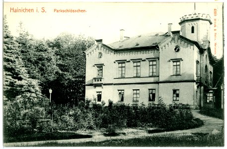 04330-Hainichen-1903-Parkschlößchen-Brück & Sohn Kunstverlag