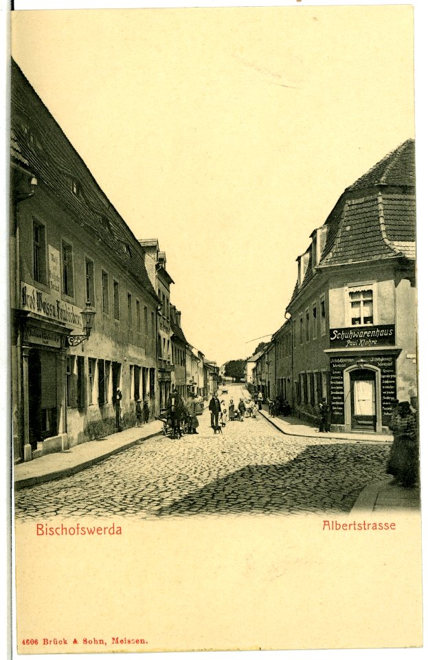 04606-Bischofswerda-1903-Albertstraße-Brück & Sohn Kunstverlag