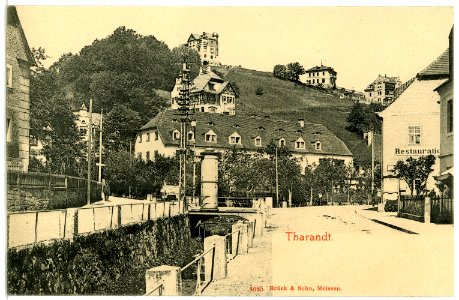 04085-Tharandt-1903-Straßenansicht-Brück & Sohn Kunstverlag