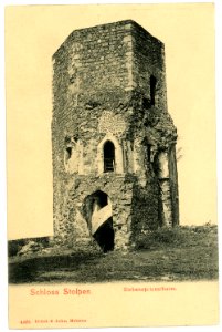04465-Stolpen-1903-Schloß - Siebenspitzenturm-Brück & Sohn Kunstverlag