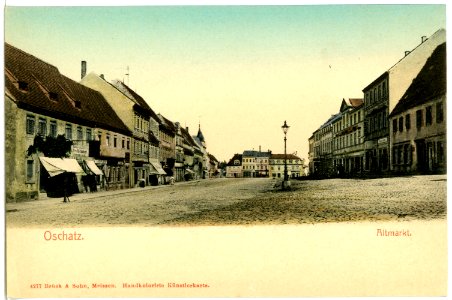 04277-Oschatz-1903-Altmarkt-Brück & Sohn Kunstverlag