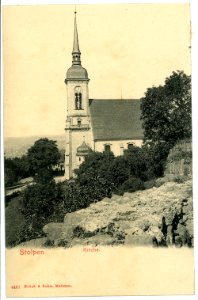 04461-Stolpen-1903-Kirche-Brück & Sohn Kunstverlag