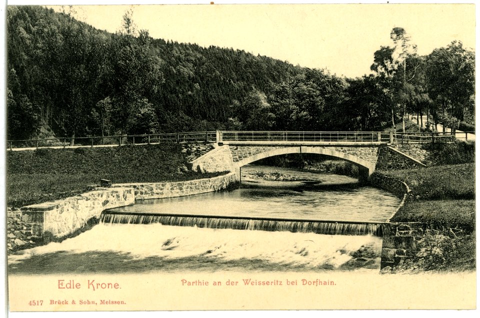04517-Edle Krone-1903-An der Weißeritz bei Dorfhain-Brück & Sohn Kunstverlag