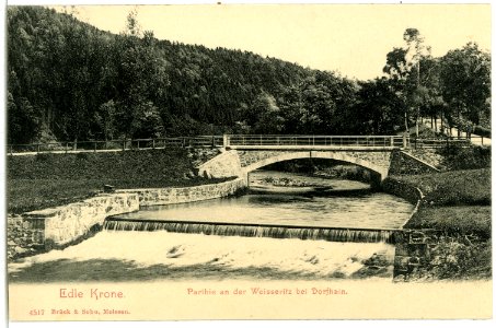 04517-Edle Krone-1903-An der Weißeritz bei Dorfhain-Brück & Sohn Kunstverlag
