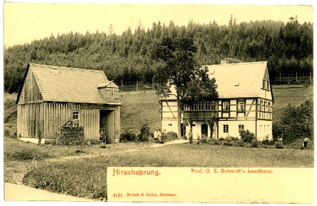 04121-Hirschsprung-1903-Prof. Schmidts Haus-Brück & Sohn Kunstverlag