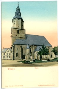 04858-Döbeln-1903-Kirche-Brück & Sohn Kunstverlag