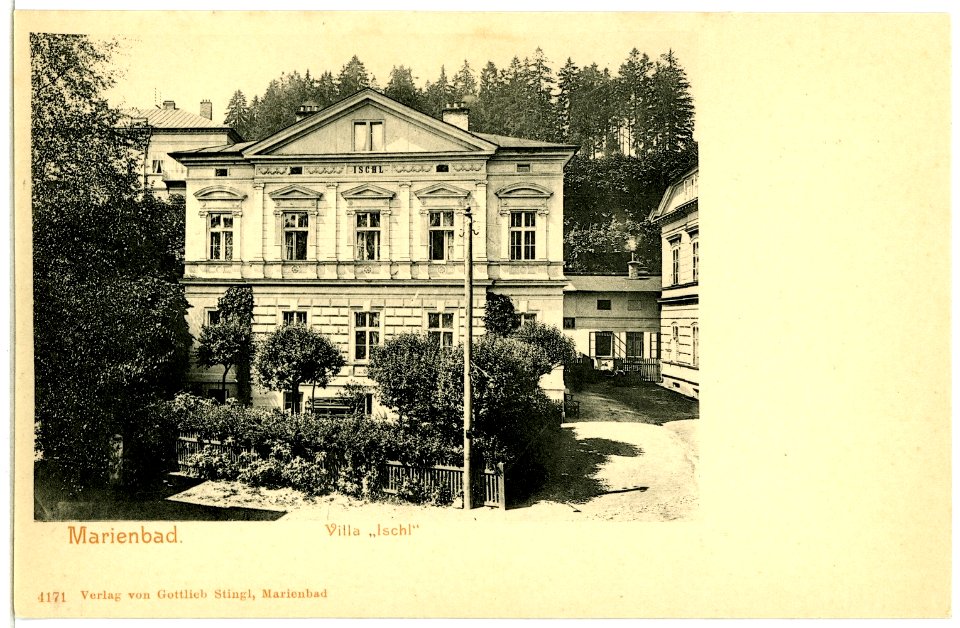 04171-Marienbad-1903-Villa Ischl-Brück & Sohn Kunstverlag