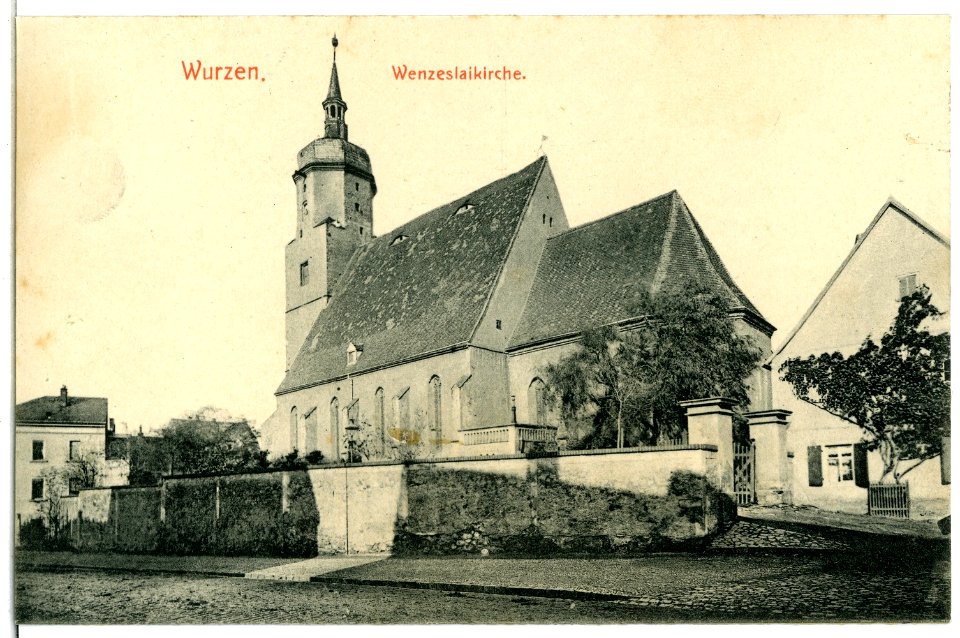 04488-Wurzen-1903-Wenzeslaikirche-Brück & Sohn Kunstverlag