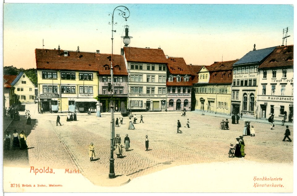 03716-Apolda-1903-Markt-Brück & Sohn Kunstverlag