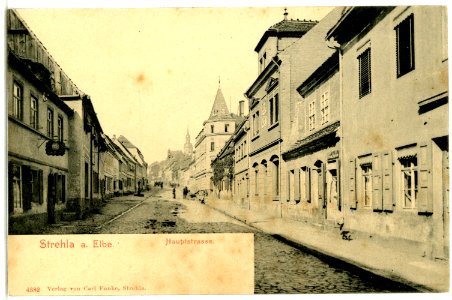 04382-Strehla-1903-Hauptstraße-Brück & Sohn Kunstverlag
