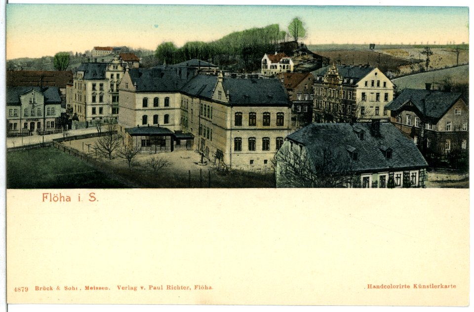 04879-Flöha-1903-Blick über die Stadt-Brück & Sohn Kunstverlag