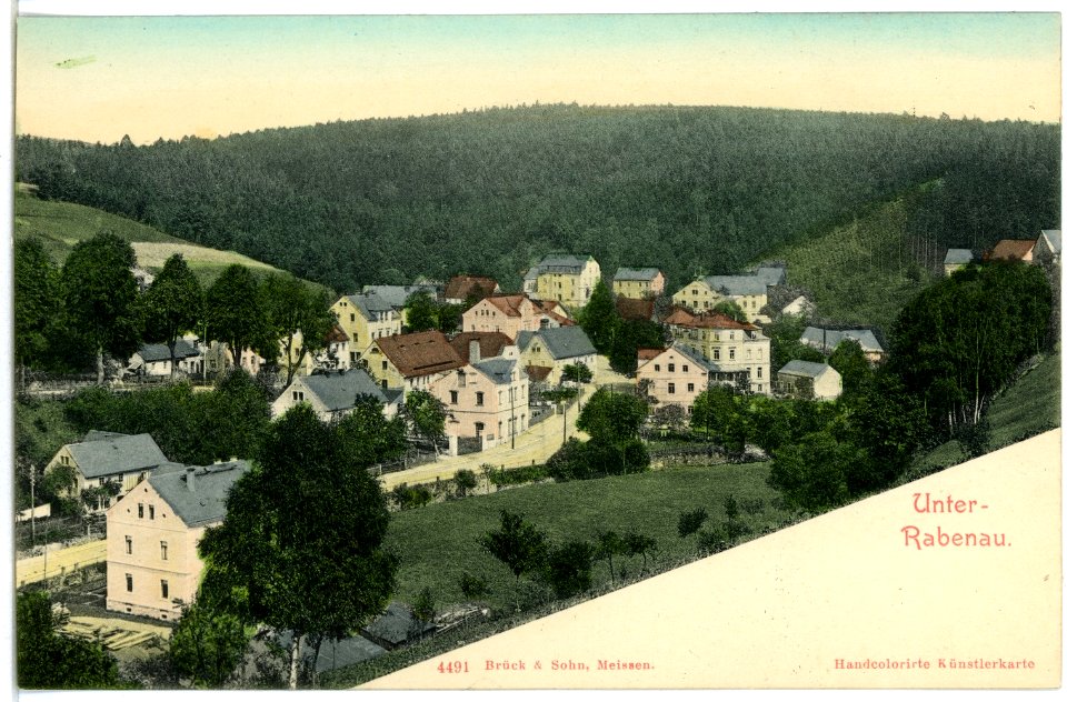 04491-Rabenau-1903-Unterrabenau-Brück & Sohn Kunstverlag