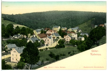 04491-Rabenau-1903-Unterrabenau-Brück & Sohn Kunstverlag