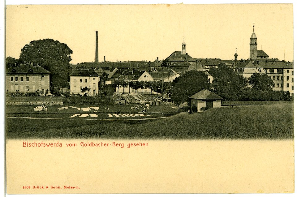 04609-Bischofswerda-1903-Vom Goldbacher Berg gesehen-Brück & Sohn Kunstverlag