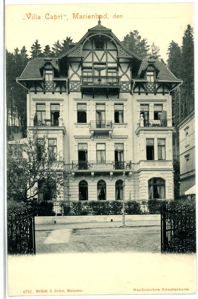 04723-Marienbad-1903-Villa Capri-Brück & Sohn Kunstverlag