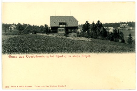 04663-Oberbärenburg-1903-Wohnhaus-Brück & Sohn Kunstverlag
