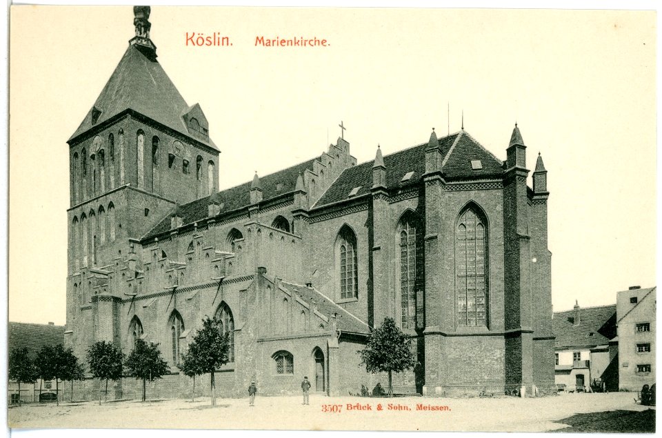 03507-Köslin-1903-Marienkirche-Brück & Sohn Kunstverlag