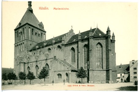 03507-Köslin-1903-Marienkirche-Brück & Sohn Kunstverlag