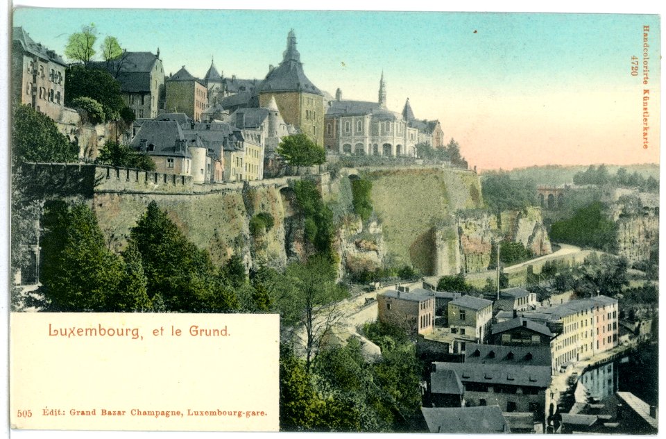 04720-Luxemburg-1903-et le Grund-Brück & Sohn Kunstverlag