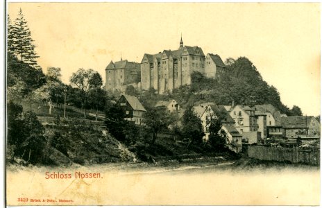 03410-Nossen-1903-Schloß-Brück & Sohn Kunstverlag