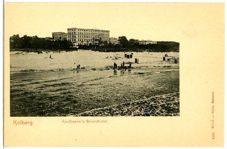 04431-Kolberg-1903-Kaufmanns Strandhotel-Brück & Sohn Kunstverlag
