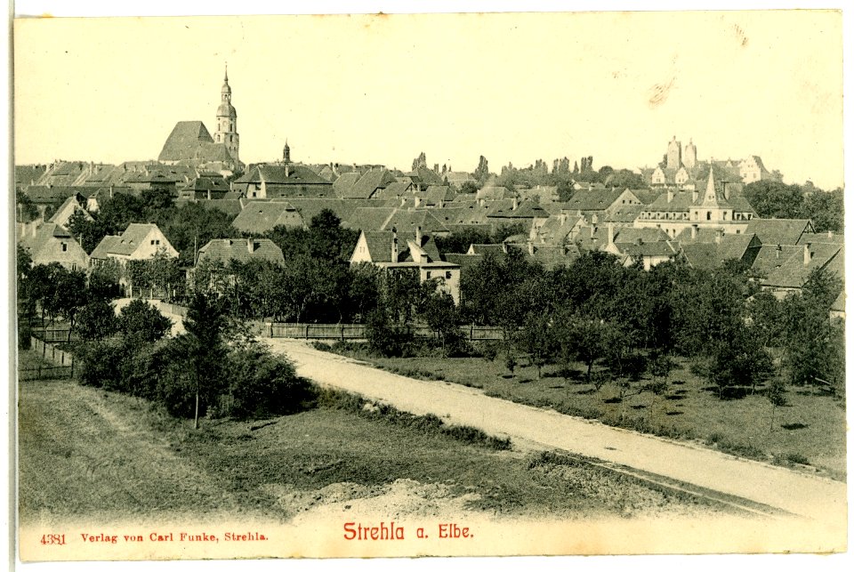 04381-Strehla-1903-Blick auf Strehla-Brück & Sohn Kunstverlag