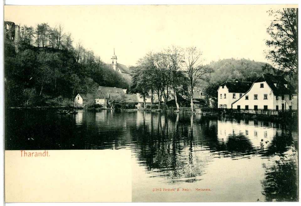 04084-Tharandt-1903-Teichansicht-Brück & Sohn Kunstverlag