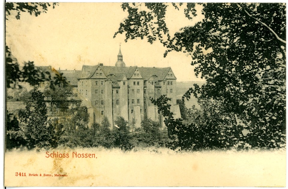 03411-Nossen-1903-Schloß-Brück & Sohn Kunstverlag