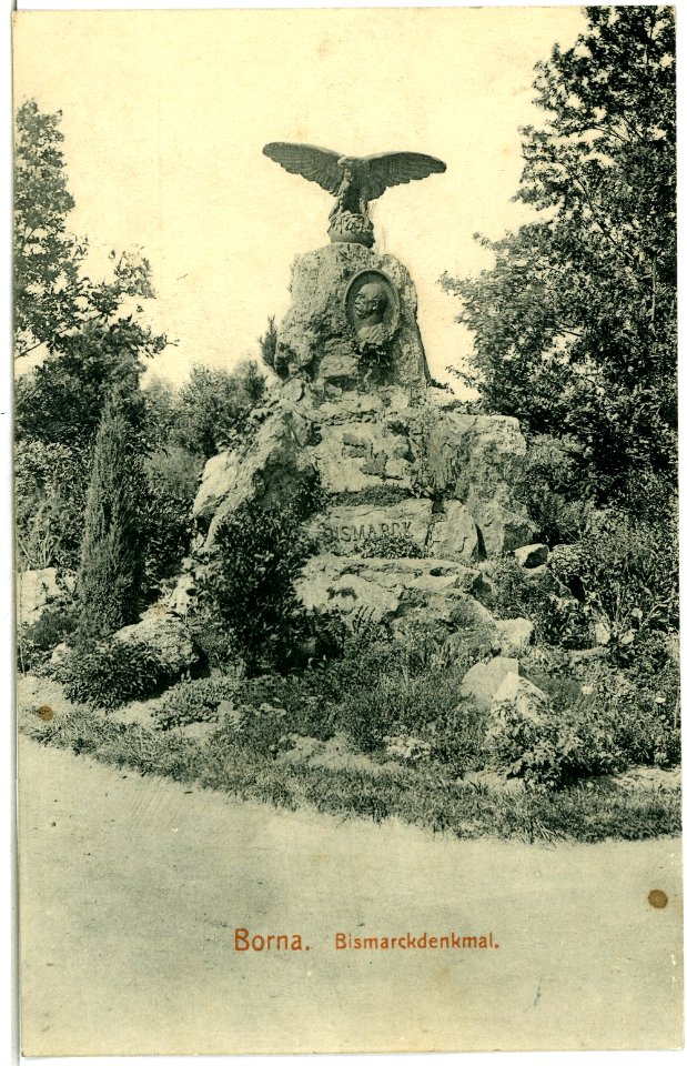 03573-Borna-1903-Bismarckdenkmal-Brück & Sohn Kunstverlag