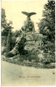03573-Borna-1903-Bismarckdenkmal-Brück & Sohn Kunstverlag