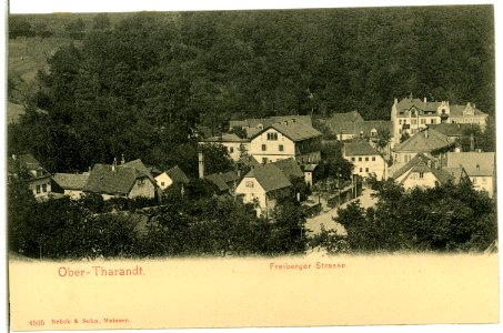 04505-Tharandt-1903-Obertharandt - Freiberger Straße-Brück & Sohn Kunstverlag