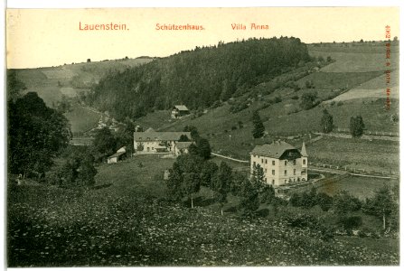 04062-Lauenstein-1903-Schützenhaus und Villa Anna-Brück & Sohn Kunstverlag