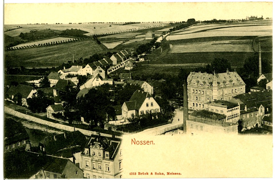 04313-Nossen-1903-Blick auf Nossen-Brück & Sohn Kunstverlag