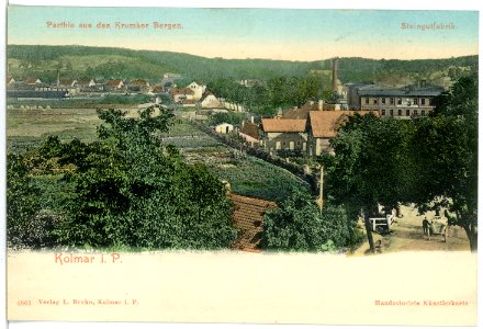 04861-Kolmar-1903-Steingutfabrik und Krumker Berge-Brück & Sohn Kunstverlag