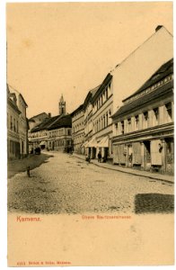 04113-Kamenz-1903-Obere Bautznerstraße-Brück & Sohn Kunstverlag