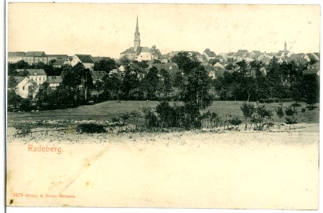03479-Radeberg-1903-Blick nach Radeberg-Brück & Sohn Kunstverlag