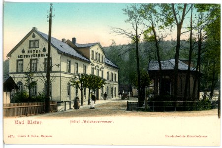 04673-Bad Elster-1903-Hotel Reichsverweser-Brück & Sohn Kunstverlag photo