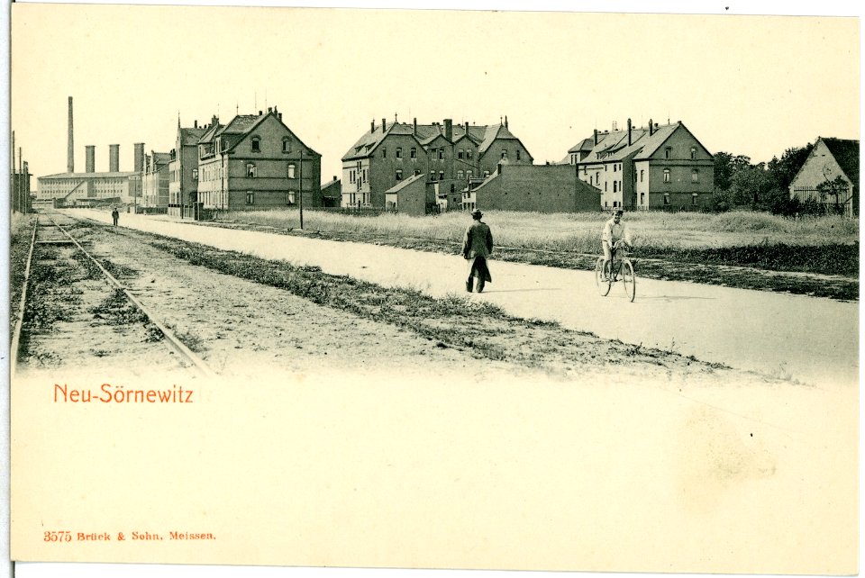 03575-Neu-Sörnewitz-1903-Ortsblick-Brück & Sohn Kunstverlag