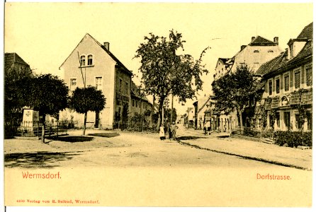 04400-Wermsdorf-1903-Dorfstraße-Brück & Sohn Kunstverlag