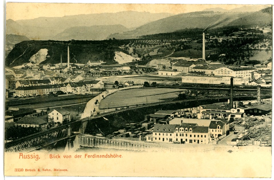 03330-Aussig-1903-Blick von der Ferdinandhöhe-Brück & Sohn Kunstverlag