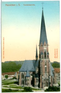 03765-Hainichen-1903-Trinitatiskirche-Brück & Sohn Kunstverlag