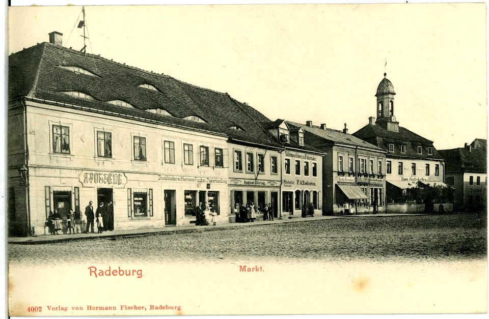 04002-Radeburg-1903-Markt-Brück & Sohn Kunstverlag