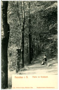 03767-Hainichen-1903-im Stadtpark-Brück & Sohn Kunstverlag