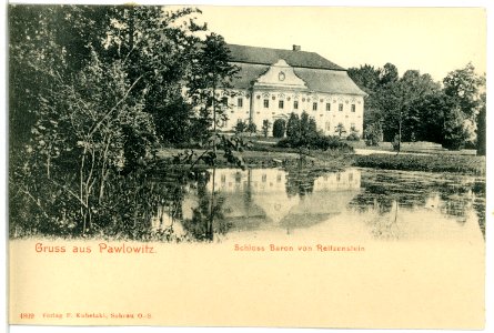 04809-Pawlowitz-1903-Schloß Baron von Reitzenstein-Brück & Sohn Kunstverlag