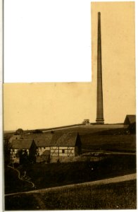 03554-Halsbrücke-1903-Höchste Esse der Welt 140 m-Brück & Sohn Kunstverlag