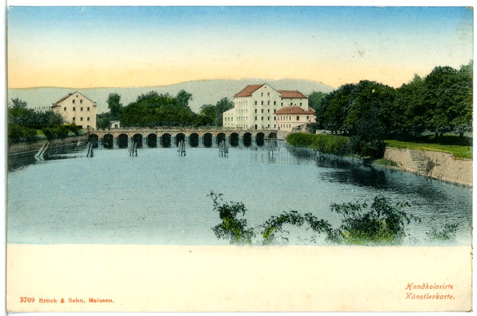 03709-Theresienstadt-1903-Ansicht-Brück & Sohn Kunstverlag