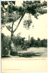 03754-Stettin-1903-Blick nach dem Joh.-Quistorp-Gedächtnisturm-Brück & Sohn Kunstverlag